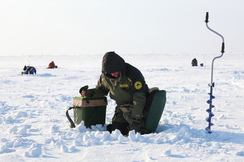 Ice fishing gambling game, ice fishing online game