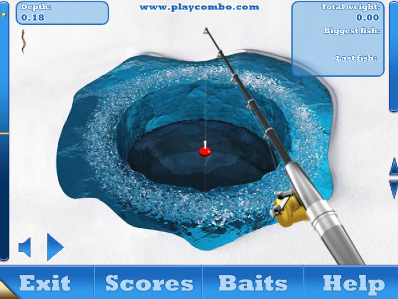 Ice fishing game in United Kigdom